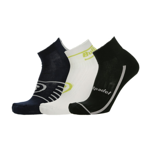BULLPADEL CALCETINES BULLPADEL BP254 AZUL OSCURO/BLANCO/NEGRO