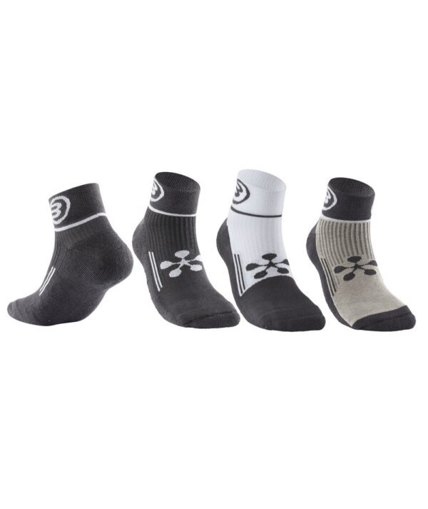 BULLPADEL CALCETIN BULLPADEL BPPMR2501 CARBON/BLANCO/PIEDRA