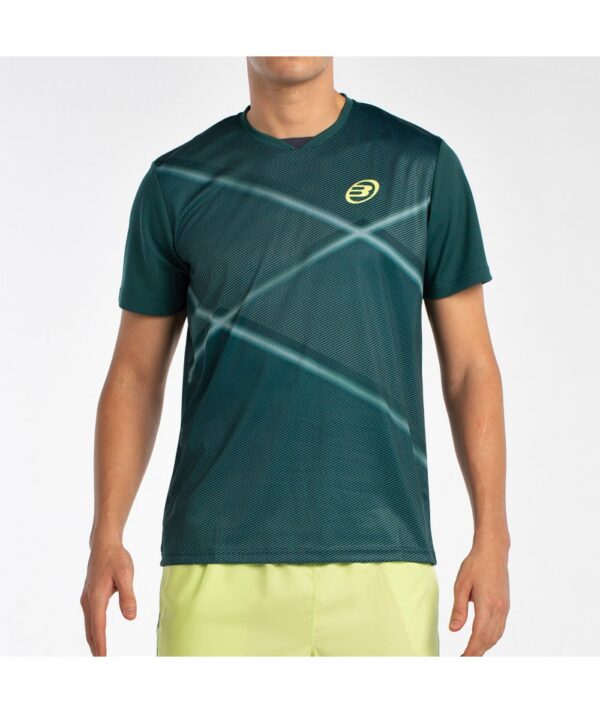 BULLPADEL CAMISETA BULLPADEL LADRA VERDE OSCURO