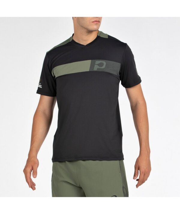 BULLPADEL CAMISETA BULLPADEL PUYO NEGRO
