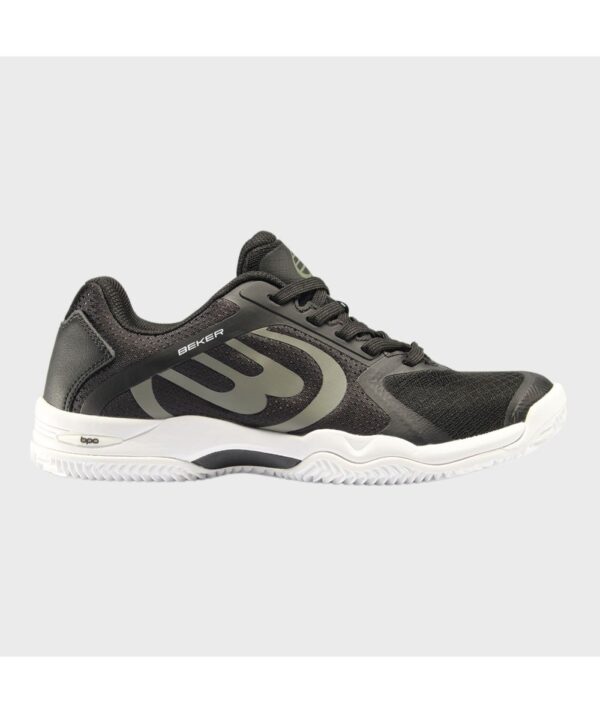 BULLPADEL ZAPATILLAS BULLPADEL BEKER 24I NEGRO/KAKI