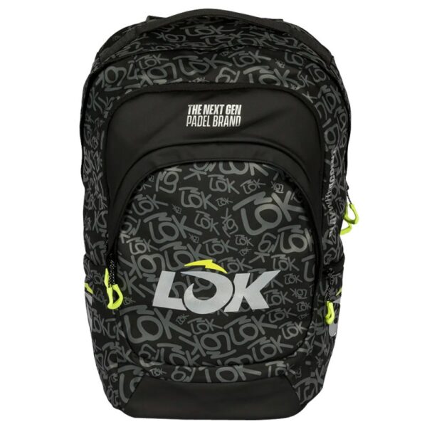 LOK MOCHILA LOK MAXX GEN 2 BLACK/GREEN NEGRO/LIMA