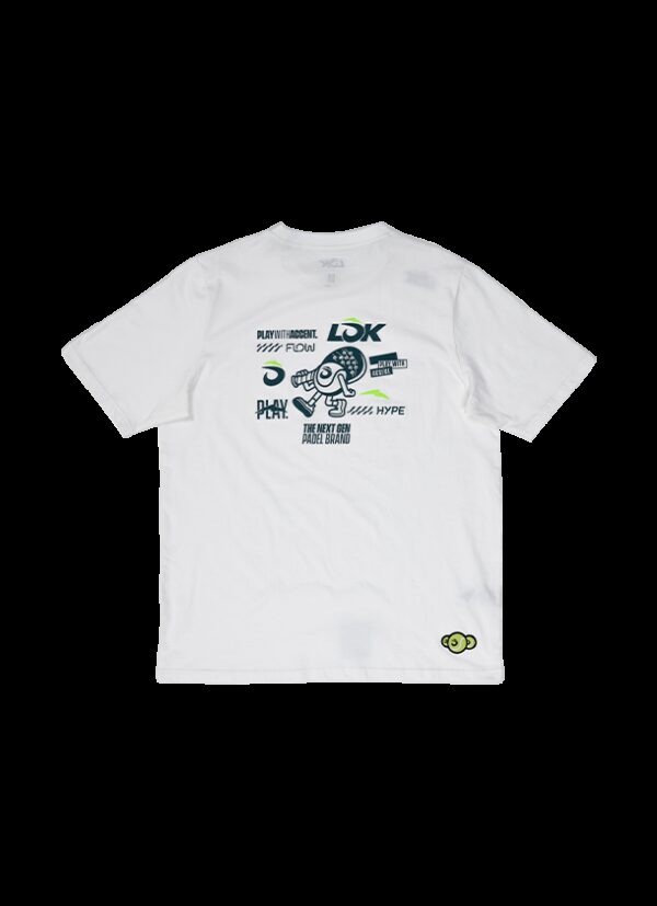 LOK CAMISETA LOK MONCH BLANCO