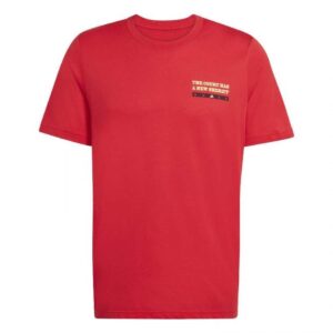 ADIDAS CAMISETA GRAPHIC PADEL WANTED RED ROJO