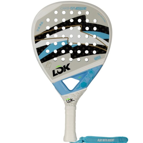 LOK PALA LOK  CARBON FDB GEN 2 BLANCO/AZUL